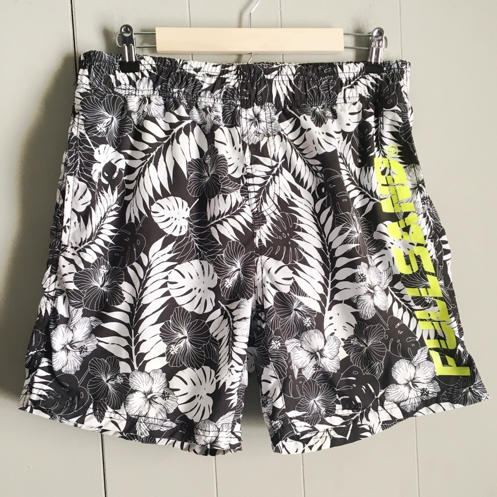 FULL SAND Blue Water Resort Board Shorts L